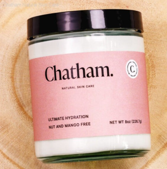 3oz jar of Ultimate Hydration nut free moisturizer eczema cream for dry, sensitive, eczema prone skin.
