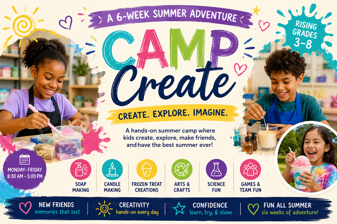 Camp Create: A 6-Week Summer Adventure